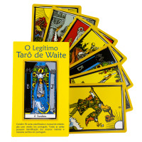 O Legitimo Taro Waite 78 Cartas Plastificadas com Manual