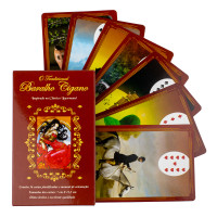 O Tradicional Baralho Cigano Lenormand 36 Cartas Plastificadas com Manual